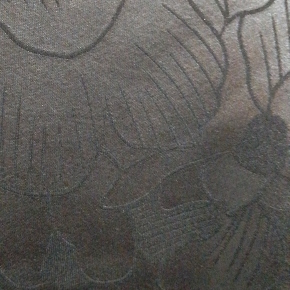 A4💐 Elloquent S mixed media angled hem sheer sleeve tunic NWT - Picture 5 of 6